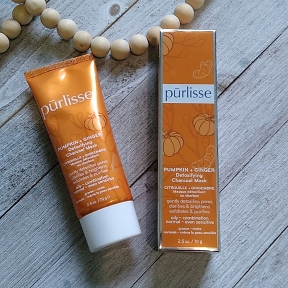 PURLISSE BEAUTY Pumpkin + Ginger Detoxifying Charcoal Mask - Picture 2 of 14